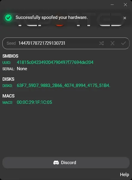 screenshot 2 DELTA SPOOFER