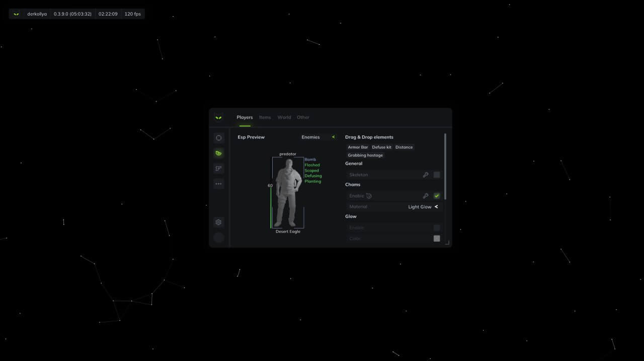 screenshot PREDATOR SYSTEMS