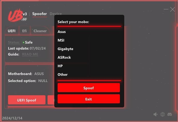 screenshot 3 UBGG Spoofer