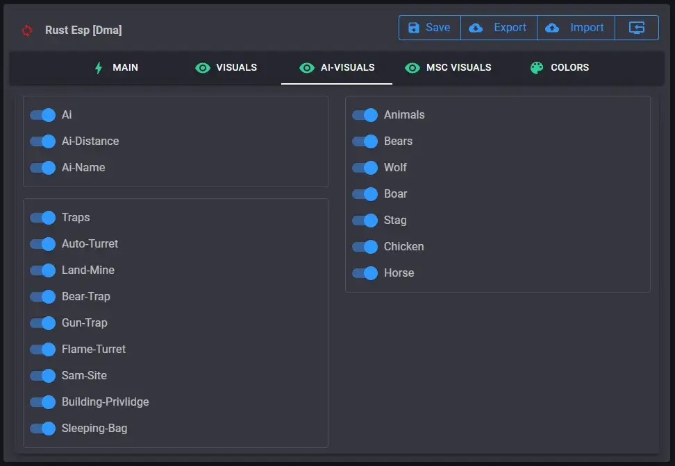 screenshot 2 CLUTCH RUST DMA