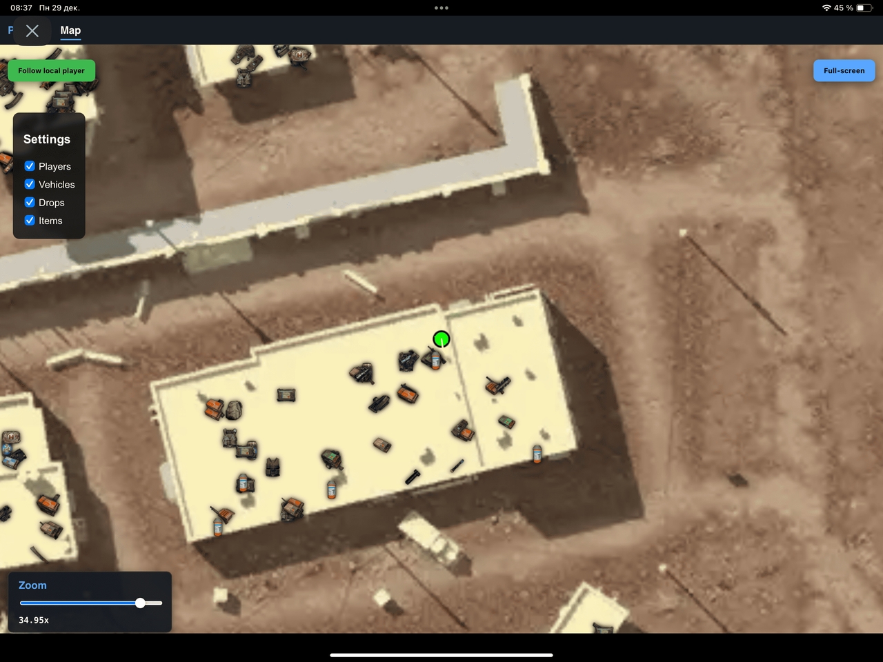 screenshot ARCANE RADAR