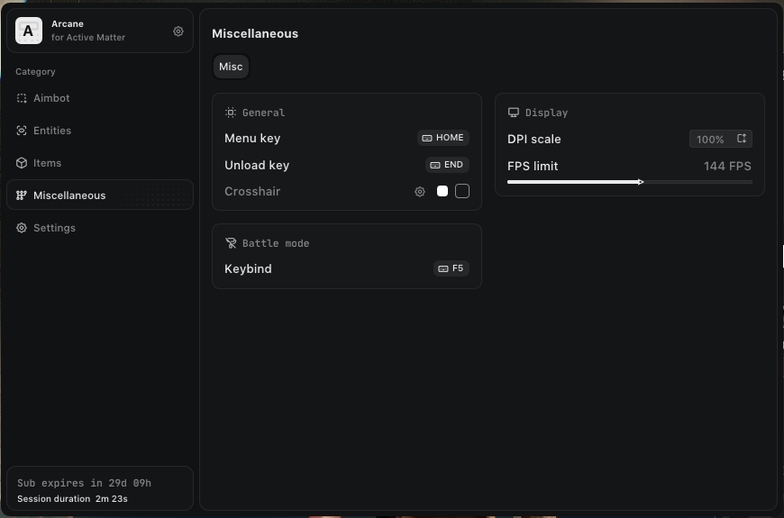screenshot ARCANE Full