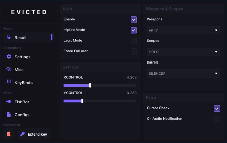 screenshot 3 Evicted macros