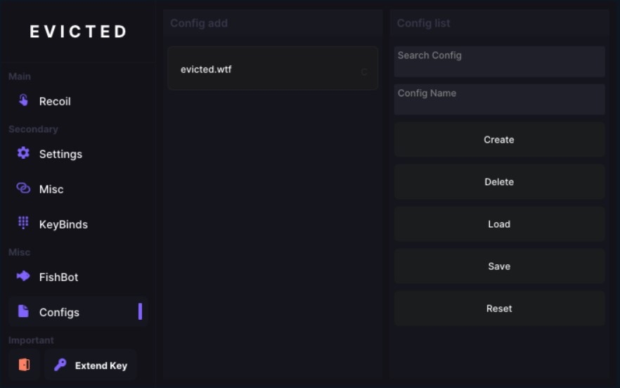 screenshot 2 Evicted macros
