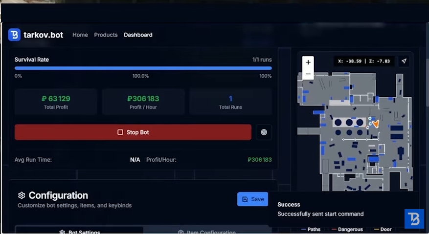 screenshot 3 SCAV BOT EFT